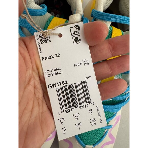 Adidas Freak 22 Simpsons Krusty The Clown Football Cleats‎ Mens sz 13 - Picture 2 of 7